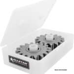 Quick Change Gear Set Storage Case, Plastic, Tote, White