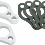 Water Pump Spacer, 3/8 in Thick, Gaskets, Aluminium, Small Block Chevy / V6, Kit