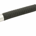 Power Steering Hose, 10 AN 90 Degree / Straight Hose Ends, 9 in Long, KSE Gen2 Steering Box to Pump, Sprint Car, Each