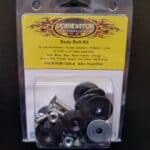 Body Bolt Kit Black Allen Head