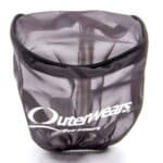 Pre-Filter Black 3.5in Dia x 4in L w/Top Black