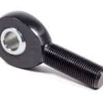 Rod End - 1/2in x  5/8in LH Aluminum - Male Blk