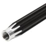 5/8 Aluminum Scalloped Tube - 25.0in.