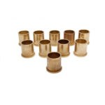 Ti22 Torsion Bar Bushing, 1-1/8 in ID, Bronze, Natural, 0.095 in Thick, Sprint Car, Set of 10