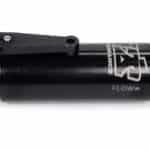 10 AN Fuel Filter With Shutoff Black 100 Micron