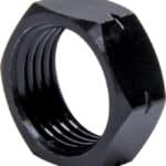 Jam Nuts 5/8-18 LH Thin OD Alum Black 10pk