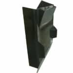 Dual Duct Inside Rail Dash Black