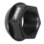 Joes,Rear Axle Nut, Right Hand Thread, Aluminum, Black Anodized, Micro Sprint Rear Axles, Each