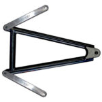 Jacobs Ladder, 10-1/4 in Long, Hardware / Straps, Chromoly, Black Powder Coat, Triple X Micro / Mini, Kit