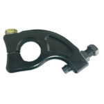 Torsion Arm Stop, 1-3/4 in Split, Hardware Included, Aluminum, Black Anodized, Triple X Sprint Car, Eac