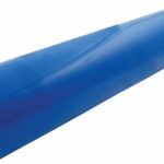 Allstar Sheet Plastic, 2 x 50 ft, 0.07 in Thick, Plastic, Chevron Blue