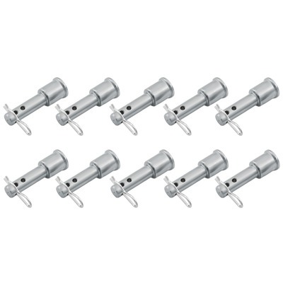 thumbnail image 2 of 10 Pack – 2.5" Shaft Solid Steel Zinc Plated Set Screw Collars – Model SC250 – Shorenutz 2 of 2