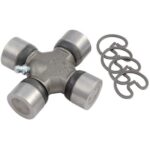 Universal Joint, 1310 Series, 3-1/4 in Across, 1-1/16 in Cap, Clips Included, Steel, Natural, Each