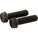 Oil Filter Adapter Bolt, Steel, Black Oxide, Small Block Chevy, Allstar Oil Filter Adapters, Pair