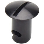 Small Head Dzus Quick Turn Button Black Each
