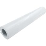 Sheet Plastic, 2 x 10 ft, 0.07 in Thick, Plastic, White, Each