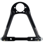 Allstar Control Arm, Tubular, Upper, 9.75 in Long, Bolt-In Ball Joint, Aluminum / Steel, Black Powder Coat, Universal