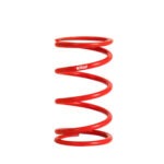 Quarter Midget Coil Spring, Coil-Over, 1.63 in ID, 5 in Length, 100 lb/in Spring Rate, Steel, Red Powder Coat, Each