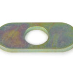 Howe Control Arm Caster Slug, 1/2 in ID Hole, Centered, Steel, Cadmium, Howe Upper Control Arms