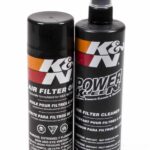 K&N Air Filter Service Kit, 12 oz Pump Bottle Cleaner, 6.50 oz Aerosol Oil, K&N Filters, Kit
