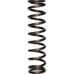 Landrum Coil Spring, Variable Body, Coil-Over, 2.5 in ID, 12 in Length, 500 lb/in Spring Rate, Gray Powder Coat