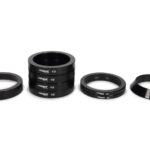 MPD Axle Spacer Kit, Two 0.25 / Four 0.5 in Straight, One 0.500 in Male Cone, One 0.625 in Female Cone, Aluminum, 36-Spline, Midget