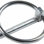 Allstar Torsion Clip, 0.188 in OD, Steel, Zinc Plated, Hood Pins, Each