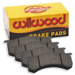 Wilwood Brake Pads, High-Temperature Racing Pads, Purple Compound, Medium Wear Rate, High GP320 Caliper, Set of 4