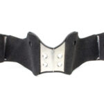Kirkey Leg Protector, Steering Box Mount, Neoprene Coated, Aluminum, Natural, Sprint Car
