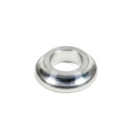 Cone, Drag Link / Tie Rod Spacer, 1/2 in Diameter, 1/4 in Tall, Aluminum, Natural, Triple X Sprint Car, Each