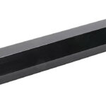 Allstar Suspension Tube, 1.125 in Hex, 13 in Long, 3/4-16 in Female Thread, Aluminum, Black Anodized