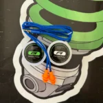 BRATT Mouldable Earphone Kit (Putty PLUS Earphones) Blue