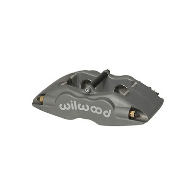 Wilwood Brake Caliper, Superlite, 4 Piston, Aluminum, Gray Anodized, 13.060 in OD x 1.250 in Thick Rotor, 3.500 in Lug Mount