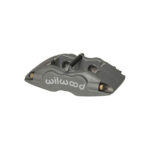 Wilwood Brake Caliper, Superlite, 4 Piston, Aluminum, Gray Anodized, 13.060 in OD x 0.810 in Thick Rotor, 3.500 in Lug Mount