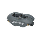 Wilwood Brake Caliper, Dynalite, 4 Piston, Aluminum, Gray Anodized, 13.060 in OD x 0.380 in Thick Rotor, 5.250 in Lug Mount