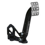 Wilwood Pedal Assembly, Brake / Clutch, 6 to 1 Ratio, 9.630 in Long, Forward Floor Mount, Aluminum, Black Paint