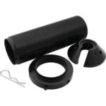 Allstar Coil-Over Kit, 2.5 in ID Spring, 2 in Smooth Body Shock, 7 in Sleeve, Aluminum, Black Anodized, Bilstein Shocks