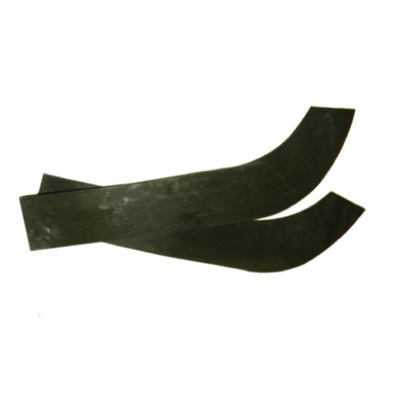 Dominator Nose Support, Lower, Dominator D2X, Plastic, Black, Pair