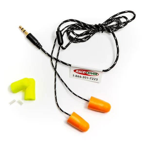 Raceiver Semi - Pro Ear Buds Ear Piece