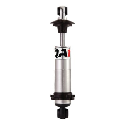 QA1 Shock, Aluma Matic, Twintube, 8.63 in Compressed / 11.25 in Extended, 2.00 in OD, Fixed Valving, Threaded Aluminum, Natural