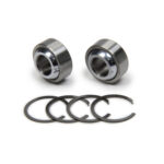 QA1 Spherical Bearing, 0.500 in ID, 1.060 in OD, 0.625 in Thick, Snap Rings Included, Steel
