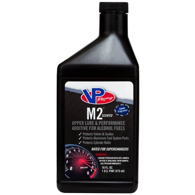 VP, M2, Fuel Additive, VP Racing, Upper Cylinder Lube, Alcohol Fuels, Candy Scent, 16 oz Bottle, Each