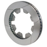 Wilwood Brake Rotor, GT 48, Passenger Side, Directional / Slotted, 12.720 in OD, 1.250 in Thick, 8 x 7.000 in Bolt Pattern, Iron, Natural