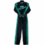ARP Signature Race Suit Green & Black Medium Double Layer