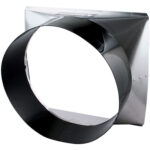 Allstar Fan Shroud, 23 in Wide, 19 in Tall, 11 in Deep, Aluminum, Black / Natural, 17 in Diameter Fans, 28 in Griffin Radiators