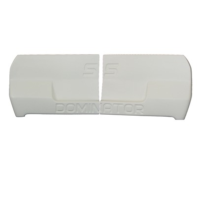 Dominator Tail, Dominator SS, Complete, Street Stock, Plastic, White, Universal, Kit