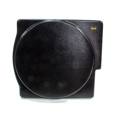 Dominator Fan Shroud, 23.5 in Wide, 21 in Tall, 3 in Deep, Cut to Fit, Plastic, Black, Universal