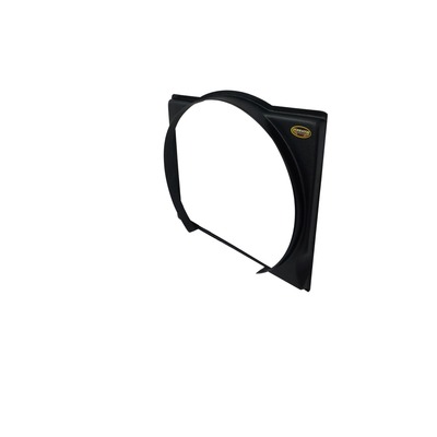 Dominator Fan Shroud, 22 in Wide, 19 in Tall, 3 in Deep, Cut to Fit, Plastic, Black, Universal