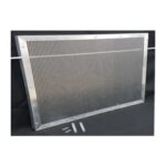 Dominator Radiator Screen, Shaker, 24 x 19 in, Aluminum, Black, Natural