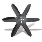Flex-A-Lite, Mechanical Cooling Fan, Nylon Fan, 17 in Fan, 6 Blade, 5/8 in Pilot, Universal Bolt Pattern, Plastic, Black, Each